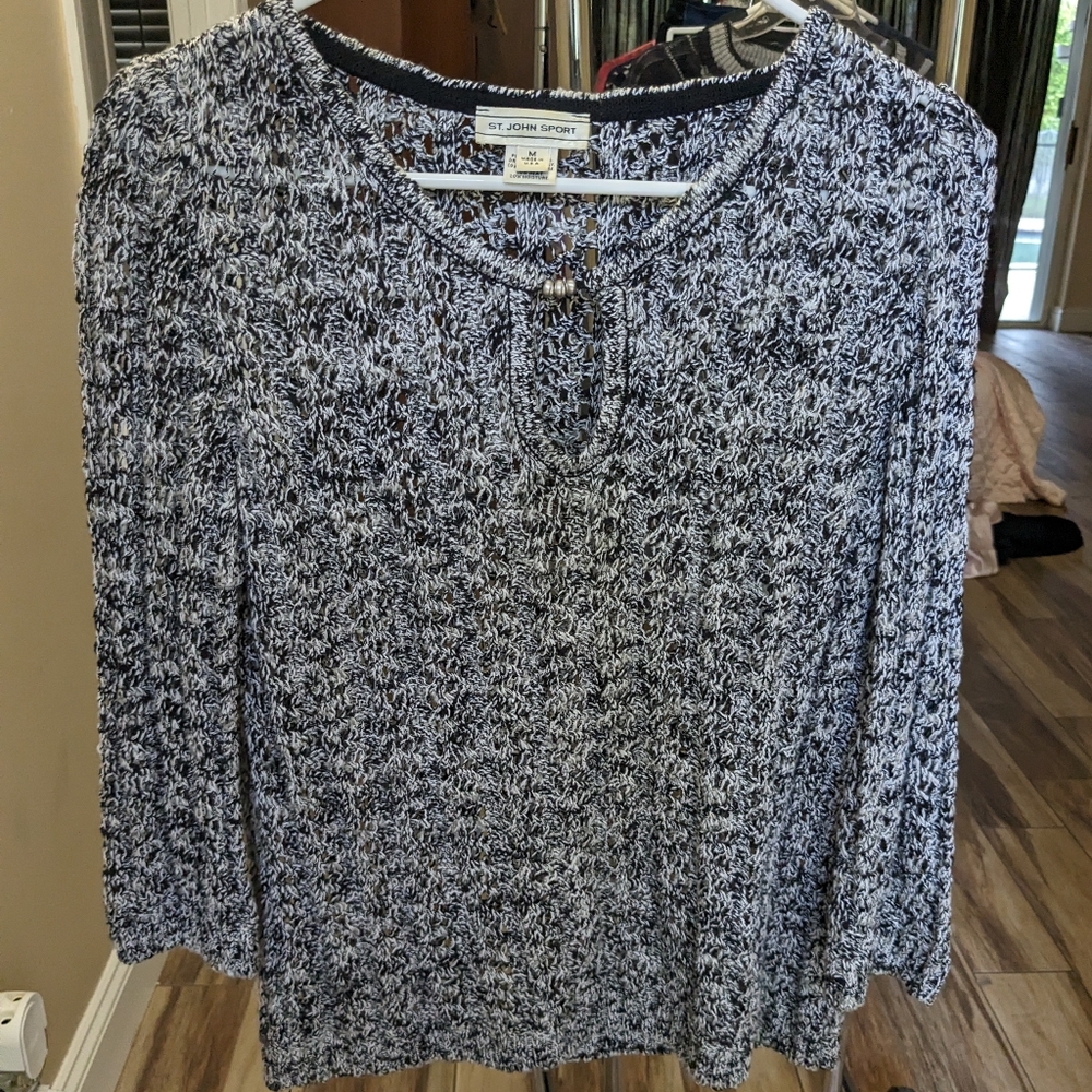 St. John  sport knit sweater